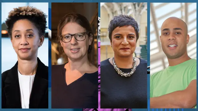 Melanie Keen, Laura Van Broekhoven, Sara Wajid and Zak Mensah