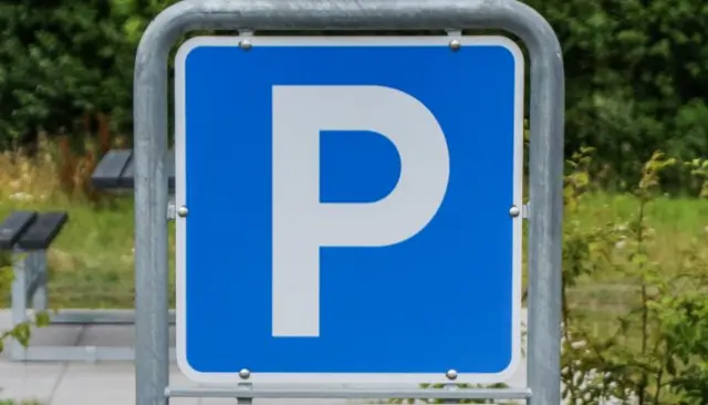 Parking sign