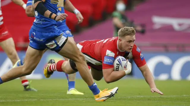 James Greenwood scores for Salford