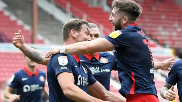 Sunderland celebrate