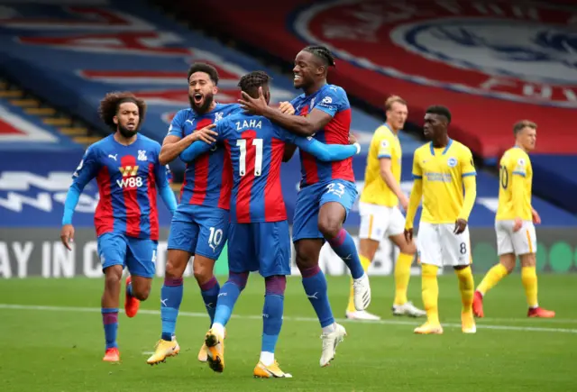 Crystal Palace celebrate opener