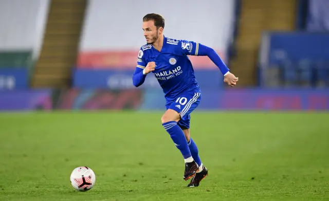 Leicester City's James Maddison