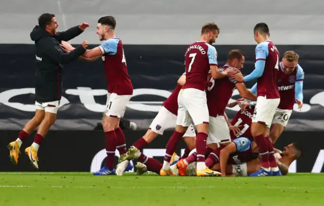 West Ham celebrate