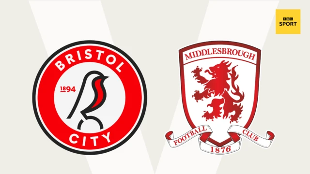 Bristol City v Middlesbrough