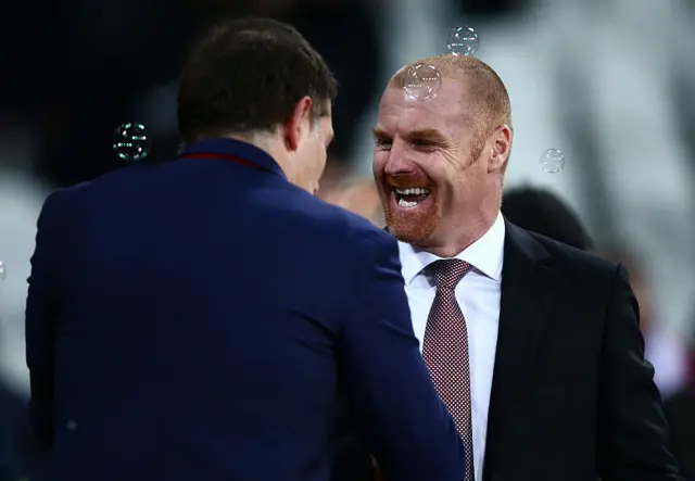 Slaven Bilic and Sean Dyche