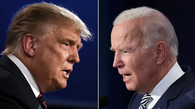 Trump and Biden