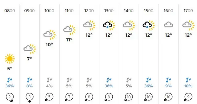 Weather chart