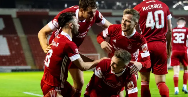 Lewis Ferguson came up with a last-gasp winner for Aberdeen