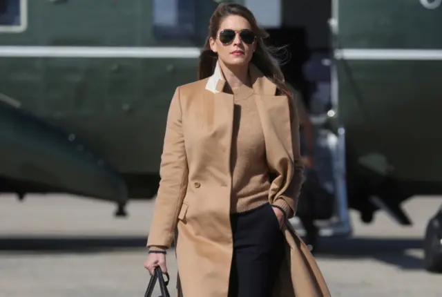 Hope Hicks, an advisor to President Trump