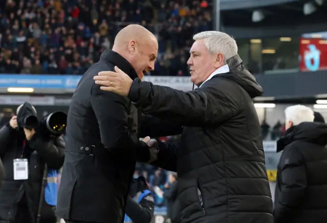 Steve Bruce and Sean Dyche