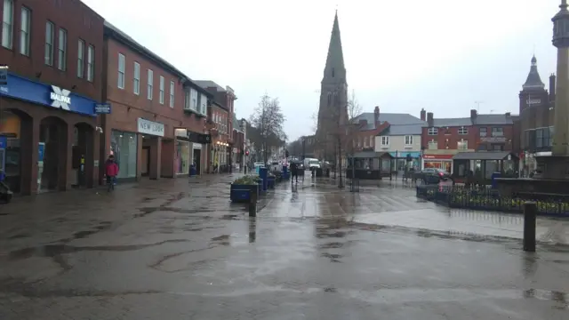 Puddles in Market Harborough