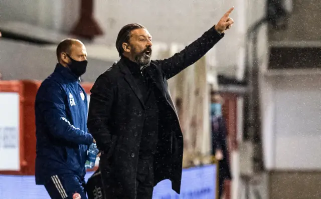 Aberdeen manager Derek McInnes