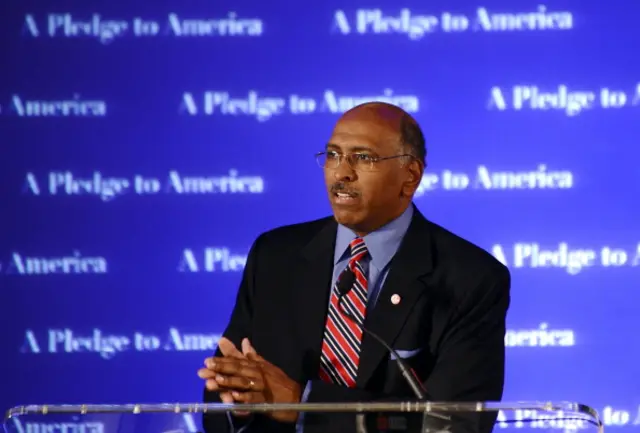 Michael Steele pictured in 2010