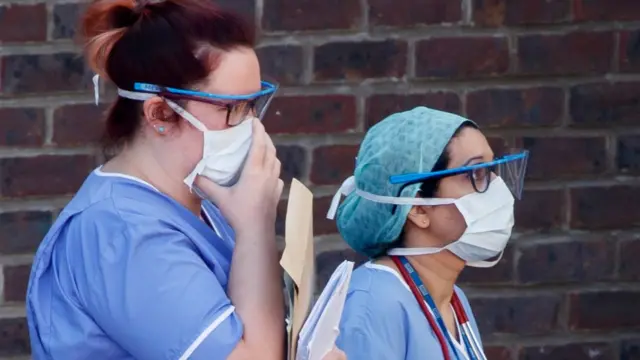 Workers at Doncaster Hospital