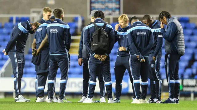 Wycombe players