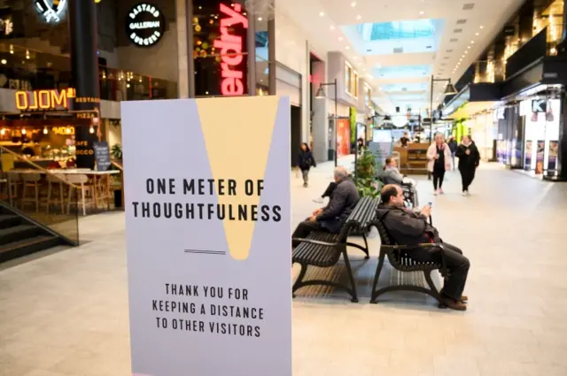 Gallerian shopping centre in Stockholm