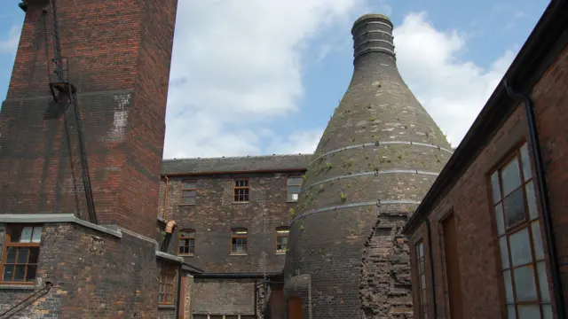 The bottle kiln at Middleport