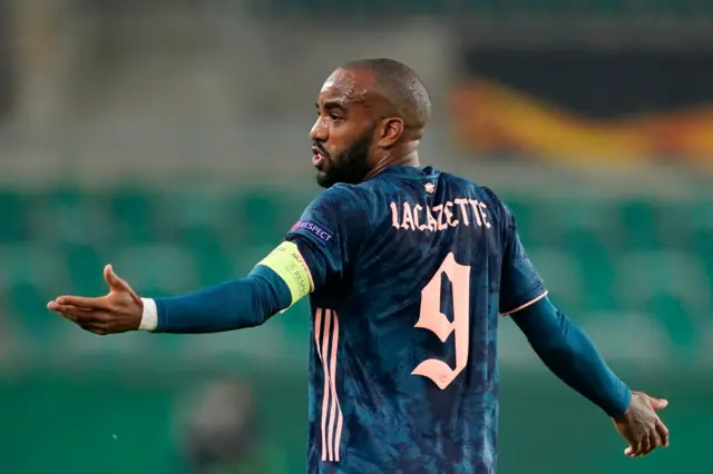 Arsenal's Alexandre Lacazette