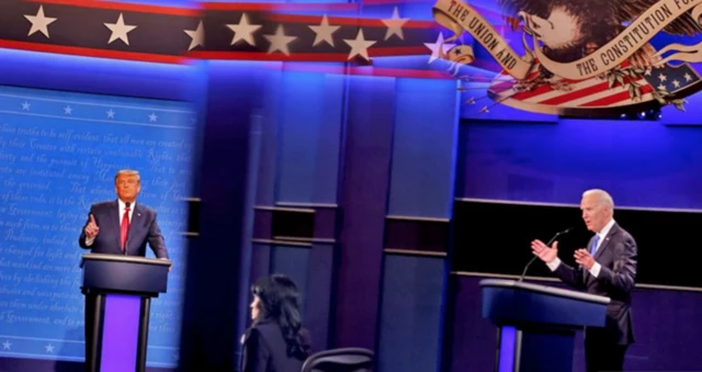 Mics could be muted on the night to stop the candidates interupting each other like during the first debate