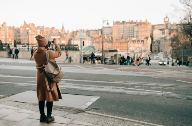 Edinburgh tourist