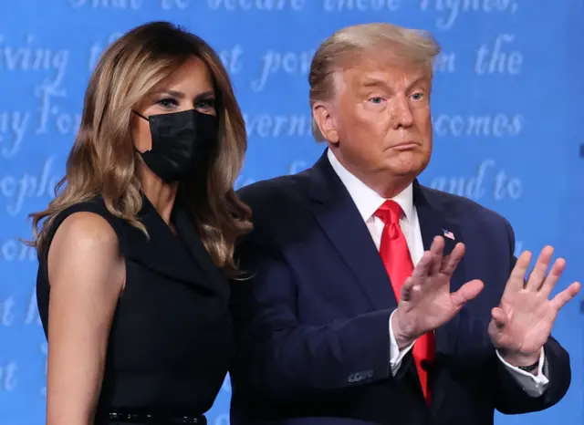 Trump and Melania Trump