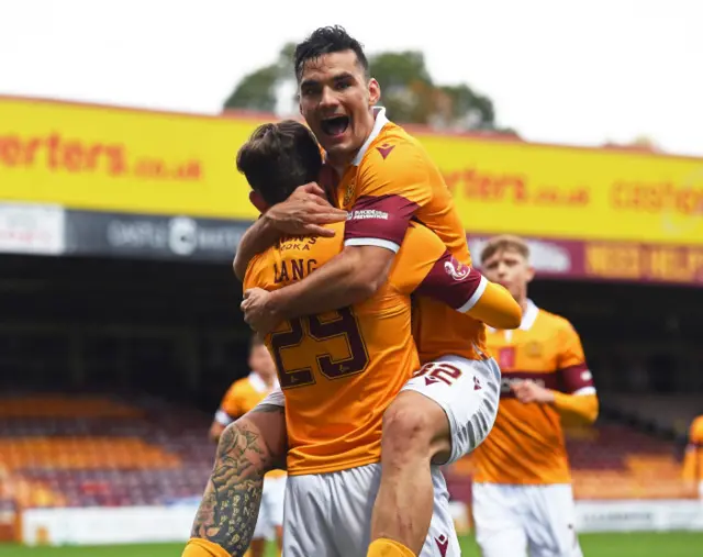 Tony Watt celebrates