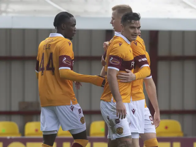 Motherwell celebrate