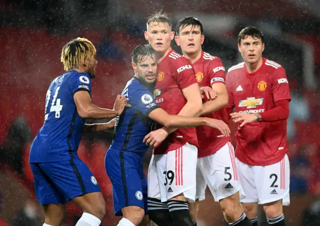 Scott McTominay and César Azpilicueta