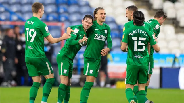 Preston celebrate