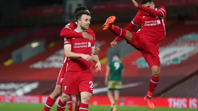 Diogo Jota and Roberto Firmino