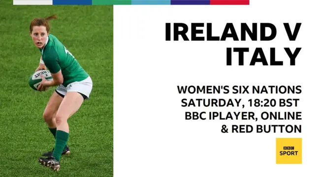 Women's Six Nations Ireland v Italy