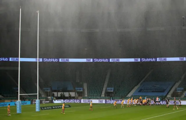 Twickenham rain