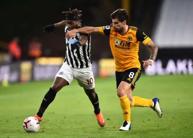 Newcastle's Allan Saint-Maximin