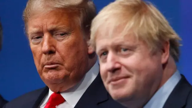 Trump and Johnson