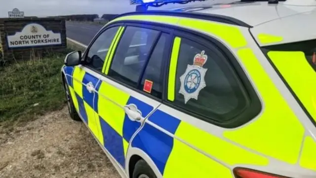 North Yorkshire Police car