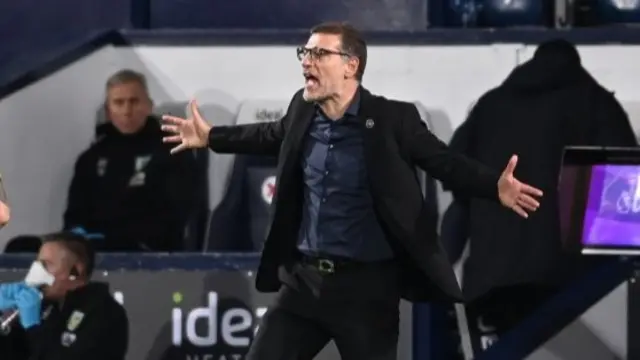 Slaven Bilic during the last game