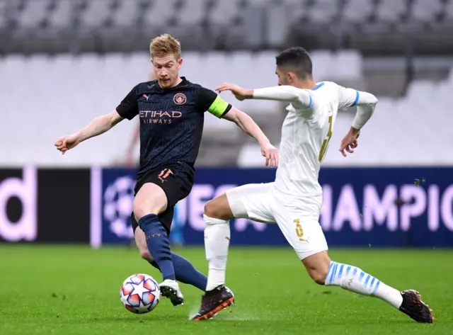 Man City's Kevin de Bruyne