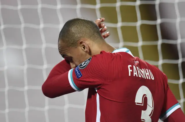 Fabinho injured for Liverpool