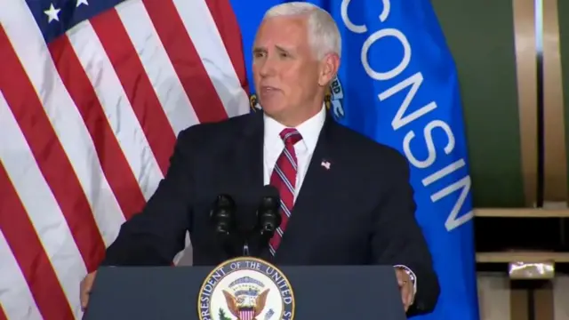 Pence in Wisconsin