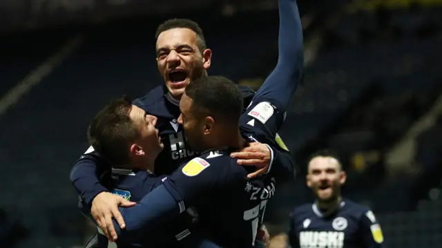 Millwall celebrate