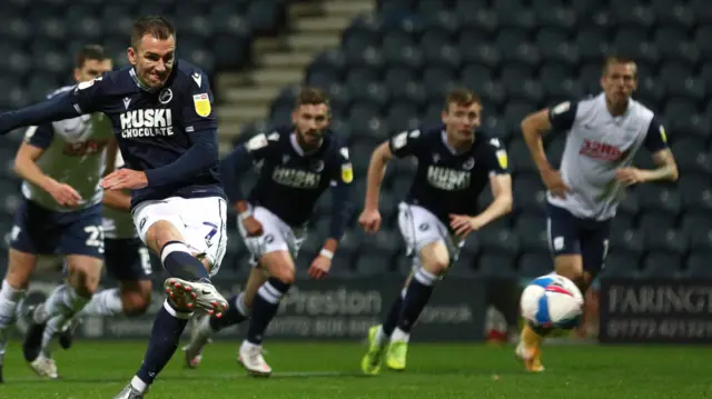 Jed Wallace scores