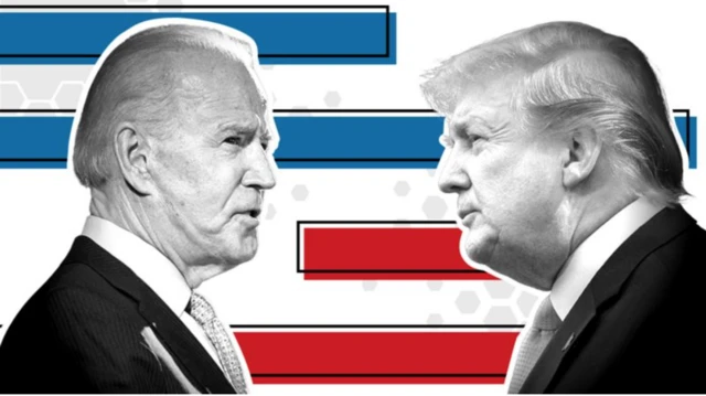 Joe Biden and Donald Trump