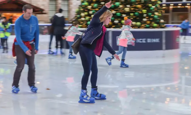 Outdoor rink