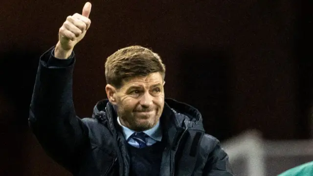 Rangers manager Steven Gerrard