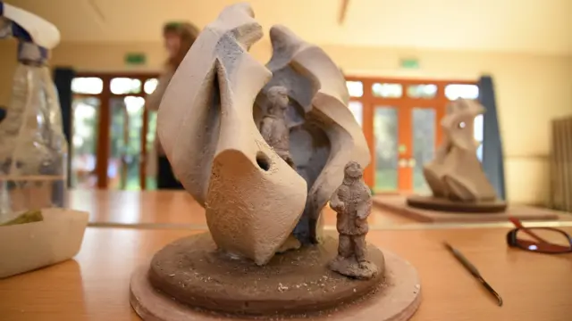 Model of the sculpture