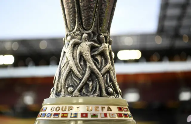 Europa League trophy