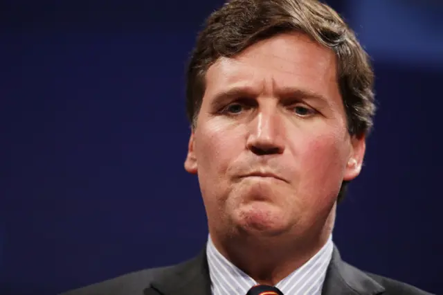 Fox News host Tucker Carlson discusses 'Populism and the Right' during the National Review Institute's Ideas Summit at the Mandarin Oriental Hotel March 29, 2019 in Washington, DC