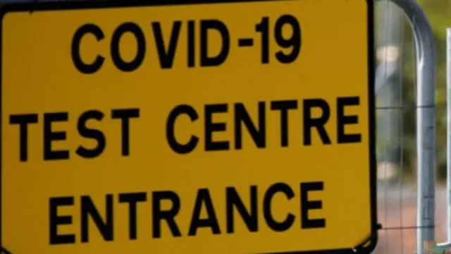 Test centre sign