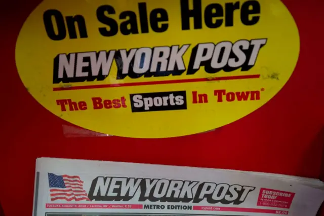 The New York Post is a tabloid newspaper