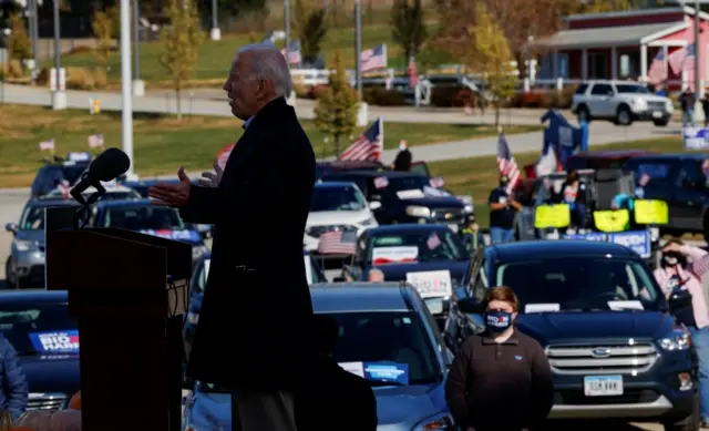 Biden rally in Iowa